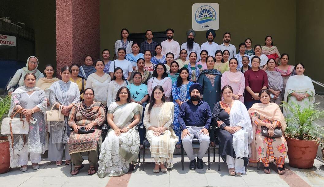A NAVYA community training programme group photo